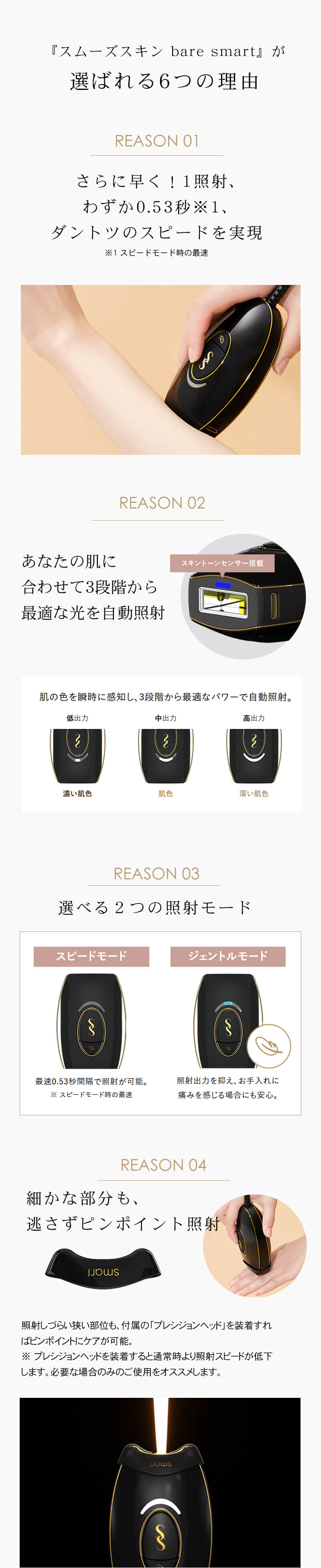 スムーズスキン ベア スマート