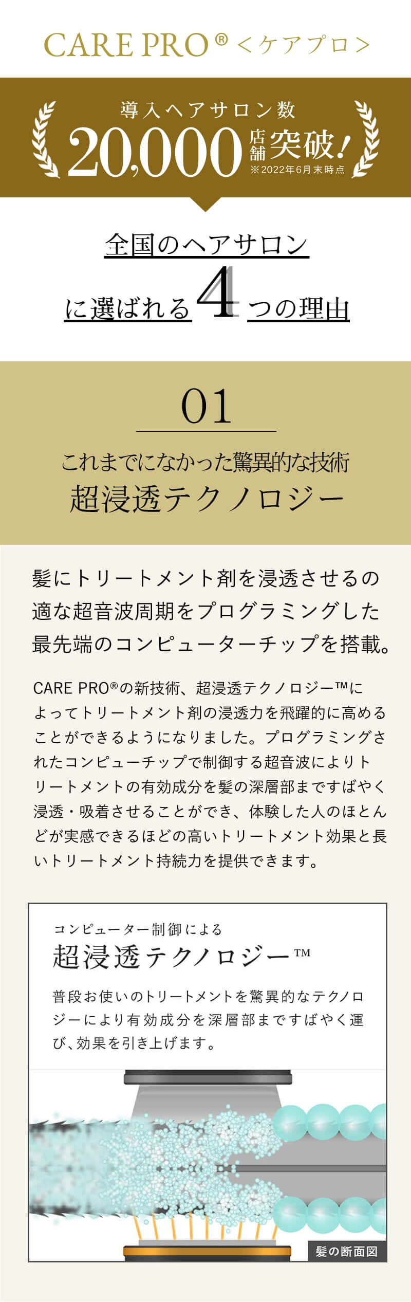 選択 ケアプロ CARE PRO 超音波アイロン 正規品